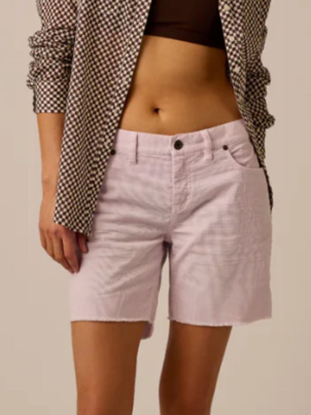 Carve Designs 6" Oahu Corduroy Shorts - Pink Size 8